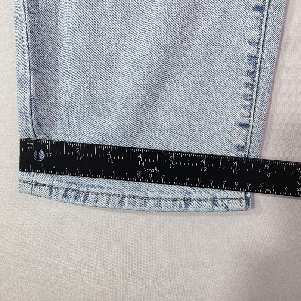 Levis 541 Athletic Taper Jeans Mens 36x28 (TAG 36x30) Light Wash Blue BIG E - Picture 6 of 15